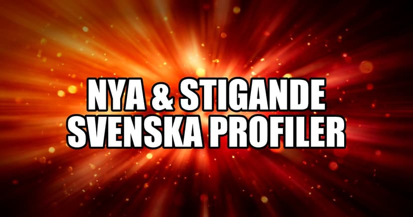 Nya och stigande svenska OnlyFans-profiler (uppdaterad 2026)