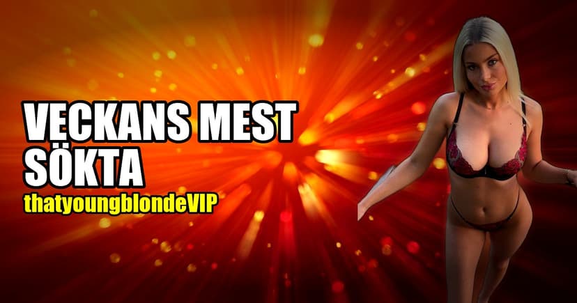 thatyoungblondeVIP OnlyFans – hitta hennes riktiga profil (2026)